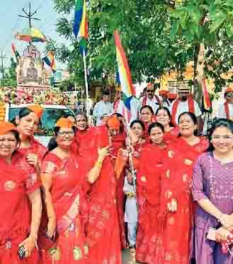 महावीर जयंती उत्साहात साजरी