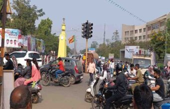 जयस्तंभ चौकात शिस्तीला ‘रामराम’