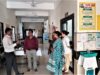 लोकसभा मतदान दिनी जिल्हा आरोग्य अधिकारी यांची प्राथमिक आरोग्य केंद्र एकोडी ला भेट