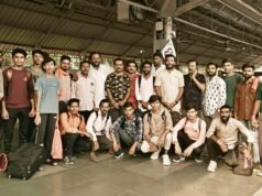 बजरंग दल शौर्य प्रशिक्षण के लिए 40 कार्यकर्ता चंद्रपूर रवाना