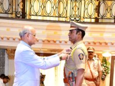 पोलिस उपअधीक्षक लोखंडे यांना राष्ट्रपती पोलिस पदक