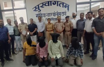 दखने हत्या प्रकरण में चार आरोपी गिरफ्तार