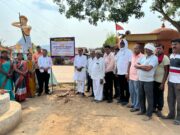 आमदार चंद्रिकापुरे यांच्या हस्ते विविध विकास कामाचे भूमिपूजन