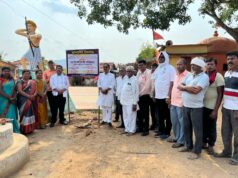 आमदार चंद्रिकापुरे यांच्या हस्ते विविध विकास कामाचे भूमिपूजन