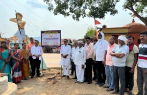 आमदार चंद्रिकापुरे यांच्या हस्ते विविध विकास कामाचे भूमिपूजन