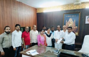 शहरातील विविध समस्या मार्गी लावण्यात यावे