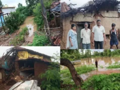 गोंदिया जिल्ह्यात 25 महसूल मंडळात अतिवृष्टी, 14 मार्ग बंद