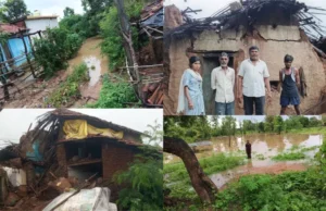 गोंदिया जिल्ह्यात 25 महसूल मंडळात अतिवृष्टी, 14 मार्ग बंद