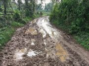 तालुक्यातील चिखलमय रस्त्यांवरून नागरिकांचा जीवघेणा प्रवास