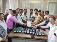 ई-पॉश मशीन की मयत निकाल तहसील कार्यालय में की जमा