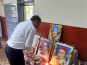 सरस्वती विद्यालयात लोकमान्य टिळक पुण्यतिथी तसेच अण्णाभाऊ साठे जयंती साजरी