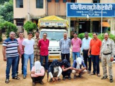 बूचड़खाने ले जा रहे मवेशियों का वाहन पकड़ा; चार पर मामला दर्ज