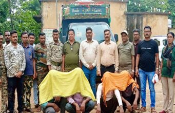 सागौन की तस्करी करनेवाले चार अरेस्ट