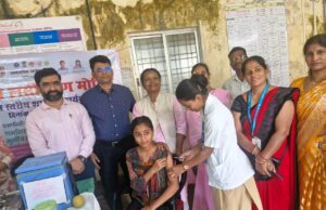 गोंदियात एचपीव्ही लसीकरण मोहिमेचा शुभारंभ *किशोरवयीन मुलींना लसीकरण करण्याचे आवाहन *गर्भाशय मुखाच्या कर्करोगावर लसीकरण हाच प्रभावी उपाय