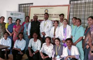 NMD COLLEGE NEWS – महाविद्यालयात महिला आरोग्य जागरूकता आणि उद्योजकता कार्यक्रम