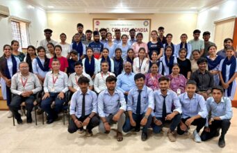 TCS कंपनीत निवड झालेल्या NMD महाविद्यालयाच्या विद्यार्थ्यांचा सत्कार