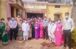 जंगलव्याप्त चिल्हाटी येथे टीबी मुक्त भारत कार्यक्रम अंतर्गत निक्षय शिबीर संपन्न, सहव्याधी संशयित रुग्णांची तपासणी व 102 मोफत एक्स-रे