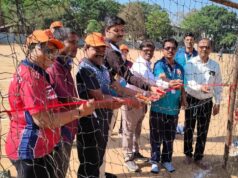 आदिवासी विकास विभागातील देवरी प्रकल्पांतर्गत अधिकारी कर्मचारी क्रीडा स्पर्धेला सुरुवात