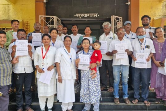 जनआरोग्य समिती गोठणगावने केली ‘एचपीव्ही’ लसीकरण जनजागृती